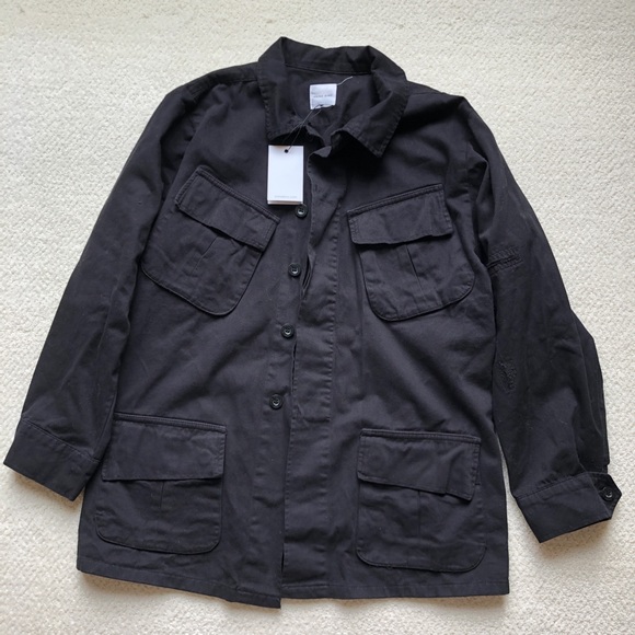 Anine Bing Black Military Jacket M - Picture 3 of 5